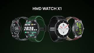 HMD Watch X1 Smartwatch | 1.43” AMOLED Display, 5‑Day Battery Life