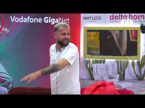 Luizi dhe Kiara këndojnë dhe kërcejnë në living - Big Brother Albania Vip 2