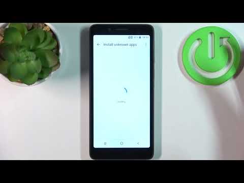 How to Allow Unknown Sources Permission on ALCATEL 1C (2019) // Install Apps From Unknown Sources