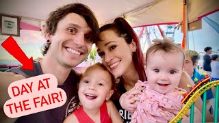 Baby's FIRST Roller Coaster!!