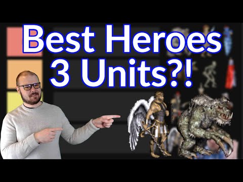 Top 10 Heroes 3 Units || Heroes 3 Tier list || Heroes 3 Best Units || Heroes 3 Creatures