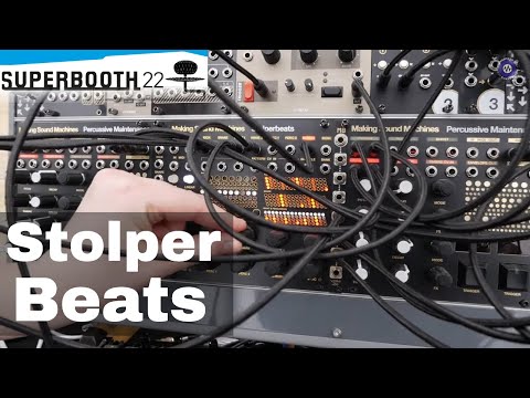 SUPERBOOTH 2022  Stolper Beats - Wonky Shuffled Clocks