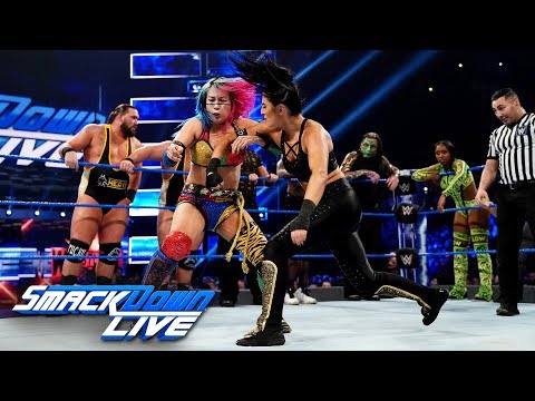 Eighteen-Person Mixed Tag Team Match: SmackDown LIVE, April 2, 2019
