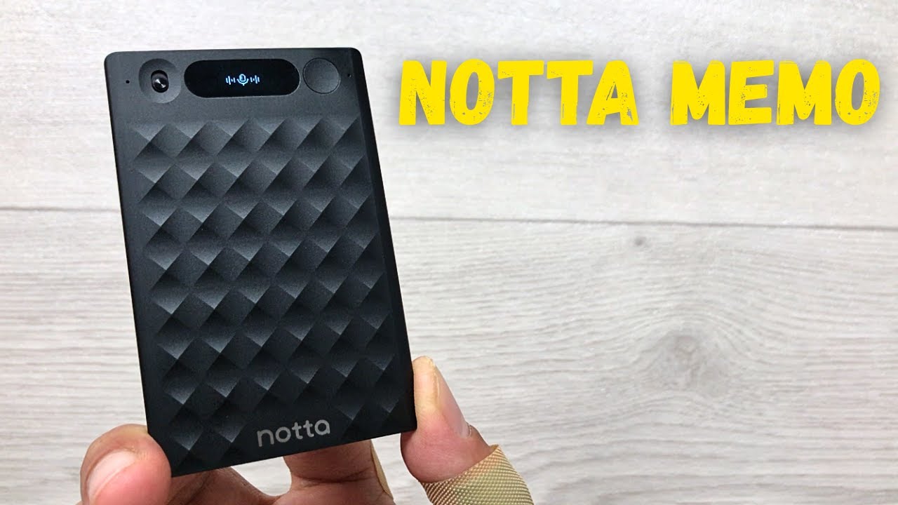 How to take Notes &amp; Record Calls With Notta Memo - Powerful AI Voice Recorder video thumbnail