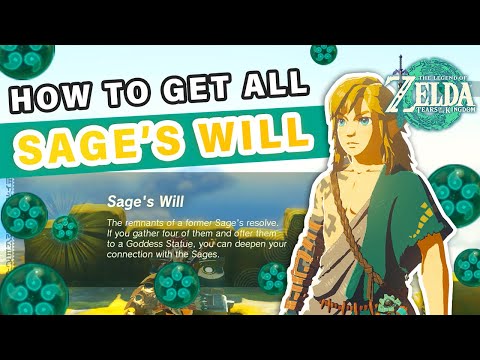 All Sage's Will Locations to Upgrade your Spirit Heroes ► Zelda: Tears of the Kingdom