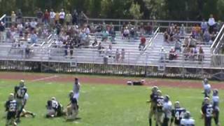 preview picture of video 'Elmira Southside vs Susquehanna Valley Jordan Shay screen pass'