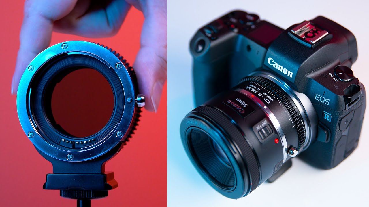Canon EF to Canon EOS R Auto Focus Adapter with Variable ND Filter [同類替補:EF-EOS R Drop-In 版應用]