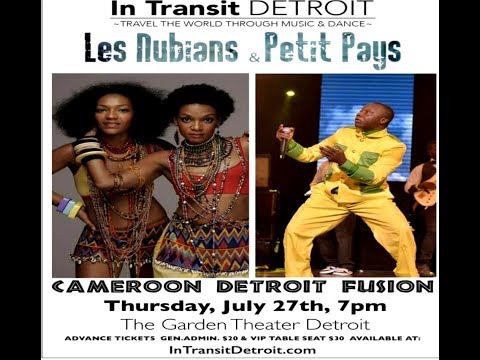 Live Concert Petit Pays & Les Nubians (07/27/2017) in Detroit, USA