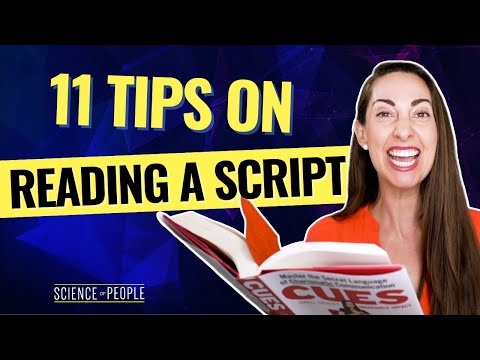 Read a script without sounding like a robot