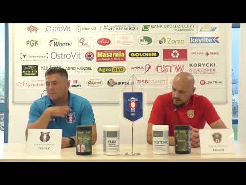 Konferencja pomeczową OLIMPIA Zambrów - WISSA Szczuczyn