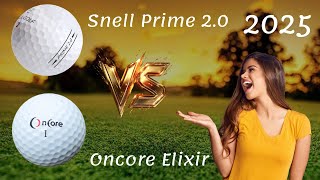 Oncore Elixir Golf Balls vs Snell Prime 2 0 golf ball Review and Comparison