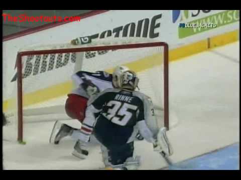 Columbus Blue Jackets (3) @ Nashville Predators (4) Shootout November 21, 2009