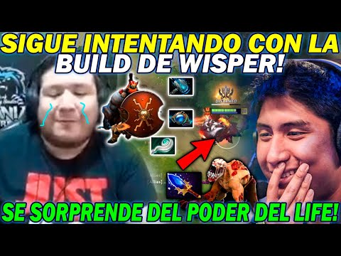 SIGUE INTENTANDOLO!😂 KINGTEKA JUEGA CON LA BUILD DEL MARS DE WISPER 😱SE SORPRENDE DEL PODER DEL LIFE
