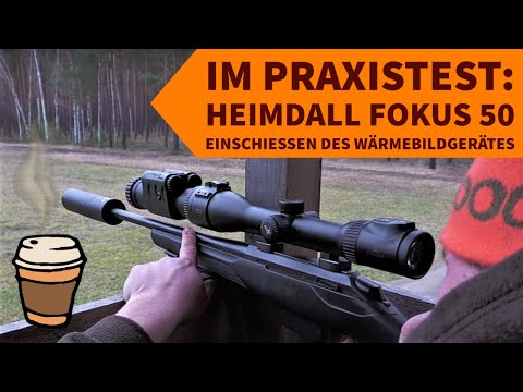 heimdall: Heimdall Fokus 50 im Praxistest: Wir schießen die Wärmebildkamera als Vorsatzgerät für die Nachtjagd ein – mit Video.