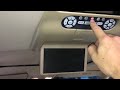 Honda Odyssey Rear DVD Screen No Power Fix