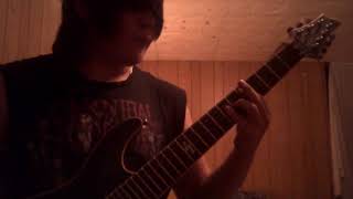 Through the eyes of the dead beneath dying skies guitar cover(1)
