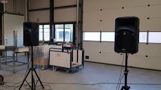 Video thumbnail for Speaker Test Full Open Mackie SRM450 V2 Active Speakers Test Indoor by RDG