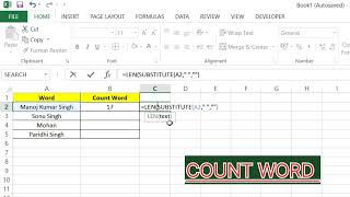 Download the video "How to Count Words in Excel | Quick & Easy Formula Tutorial"