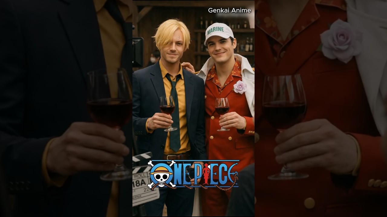 One Piece Live Action Behind the Scenes – When On-Screen Rivals Become Real Friends 🎬 #onepiece
