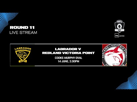 LIVE TPIL Lawyers QAFL ROUND 11 - Labrador v Redland Victoria Point