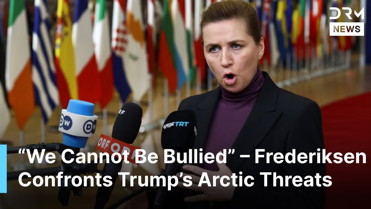 FULL REMARKS: Denmark PM Exposes Trump’s Arctic Threats & U.S. Arrogance, Demands NATO Action | AC1B