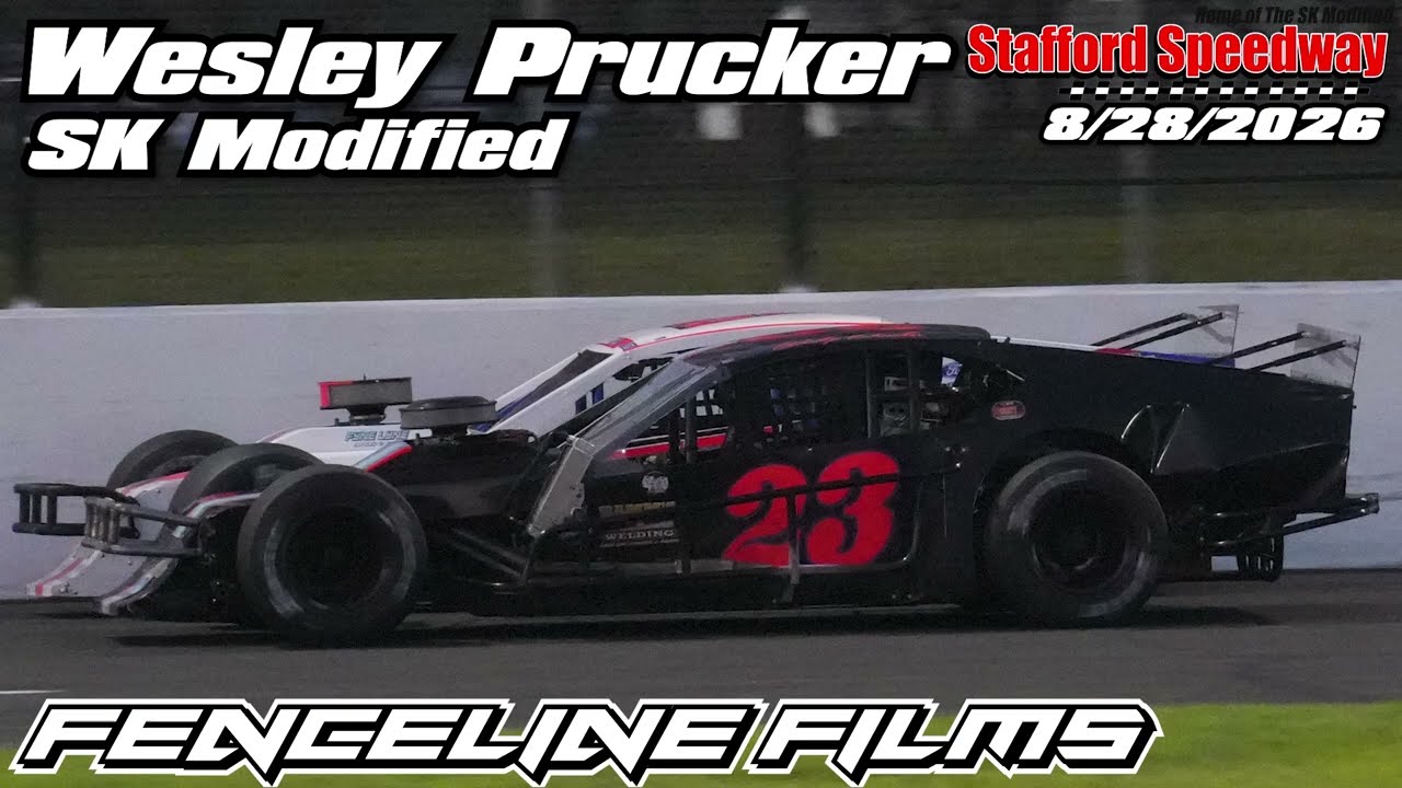 Wesley Prucker SK Modified at Stafford Speedway