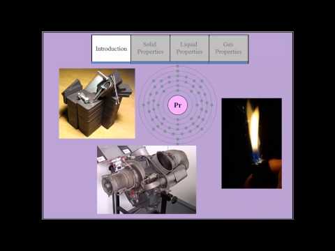 ChemWiki Elemental Minute: Praseodymium (Physical Properties)