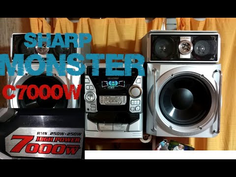 Sharp Monster  CD-K7000W/C7000W