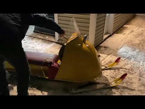 1963 Ski-Doo R6 in action