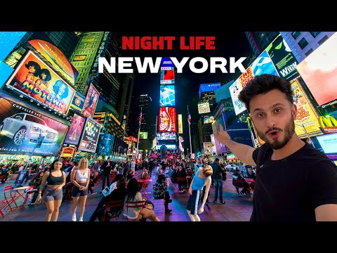 Night life in World’s Richest City | NEW YORK 🇺🇸😍