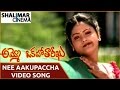 Ammo Okato Tareeku Movie Nee Aakupaccha Video Song Srikanth Raasi Shalimarcinema