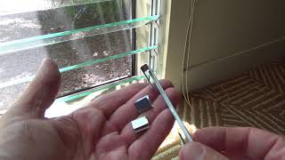 How to Repair Broken Louvered Jalousie Window Clip