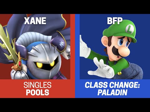 Class Change: Paladin Singles Pools - xane (Meta Knight) vs BFP (Luigi) - SSBU