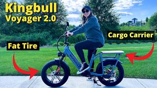The Fat Tire Cargo Electric Bike Built for Everything...Kingbull Voyager 2.0 Review