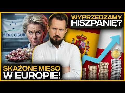 SKAŻONE MIĘSO z MERCOSUR w UNII, a POLSKA wyprzedza HISZPANIĘ! #BizWeek