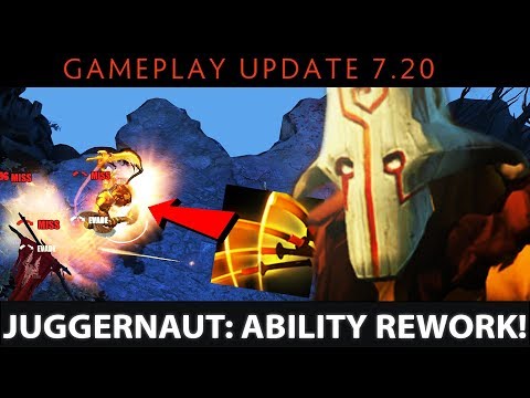 Dota 2 NEW 7.20 Patch - Juggernaut: Ability Rework