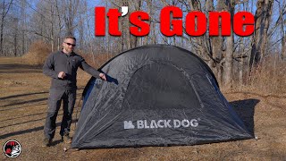 I Got This Tent Removed From Amazon - NatureHike BlackDog Instant Setup Tent