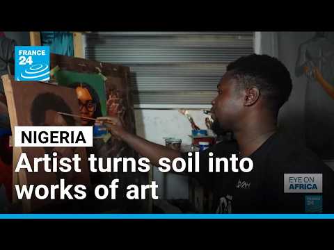 Nigerian artist transforms ordinary clay into intricate works of art