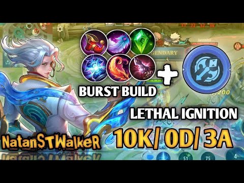 Magic Burst Build + Lethal Ignition for Natan!!! Natan Gameplay mlbb