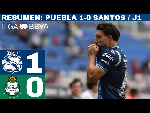 Puebla 1-0 Santos 