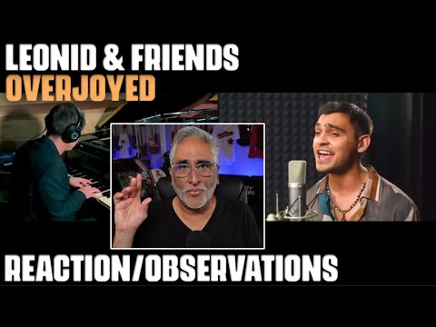 "Overjoyed" (Stevie Wonder Cover) by Leonid & Friends, Reaction/Observations by Musician/Producer