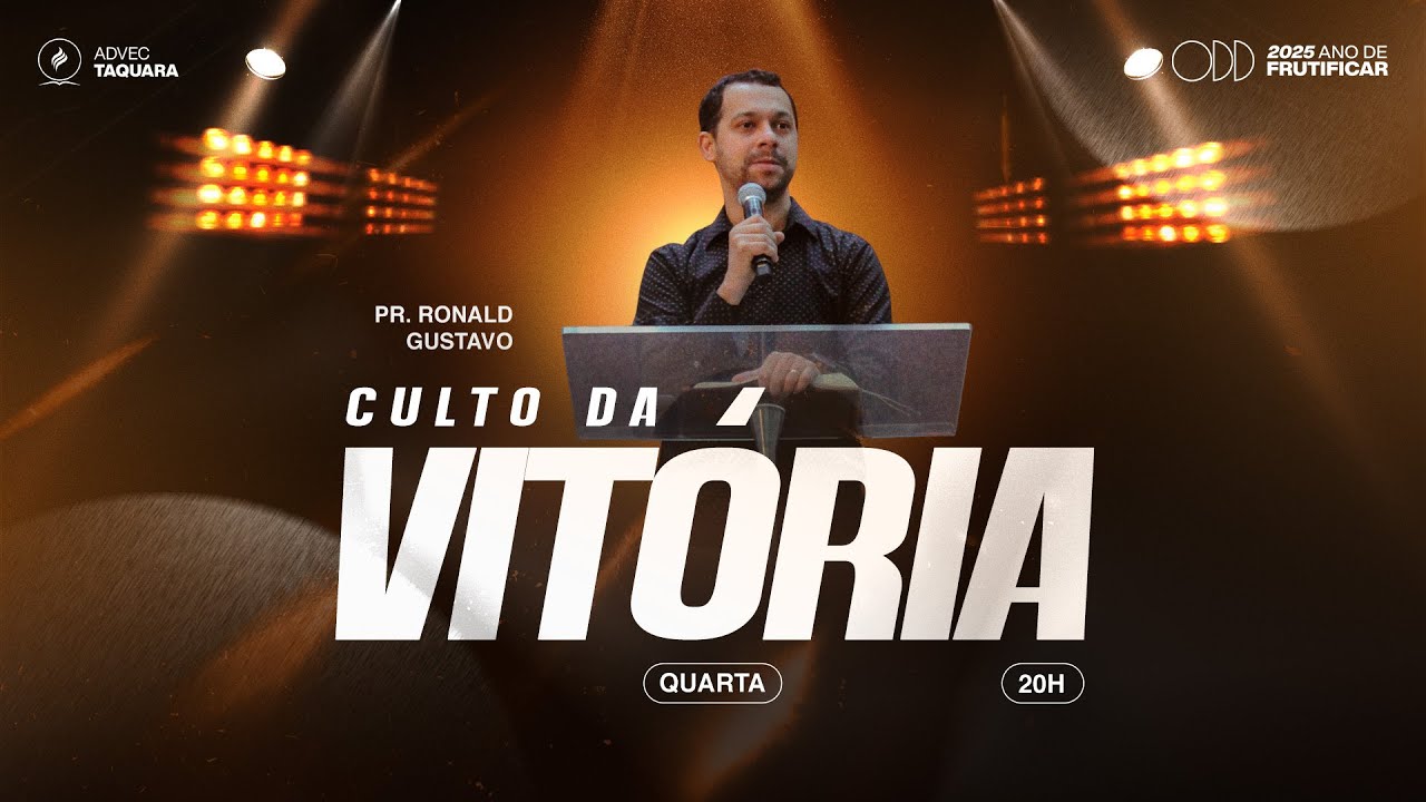 Culto da Vitória | Pr. Ronald Gustavo  | 14/05/2025