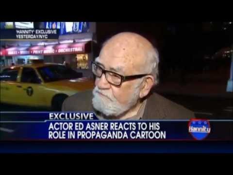Ed Asner asks to piss on Fox reporter