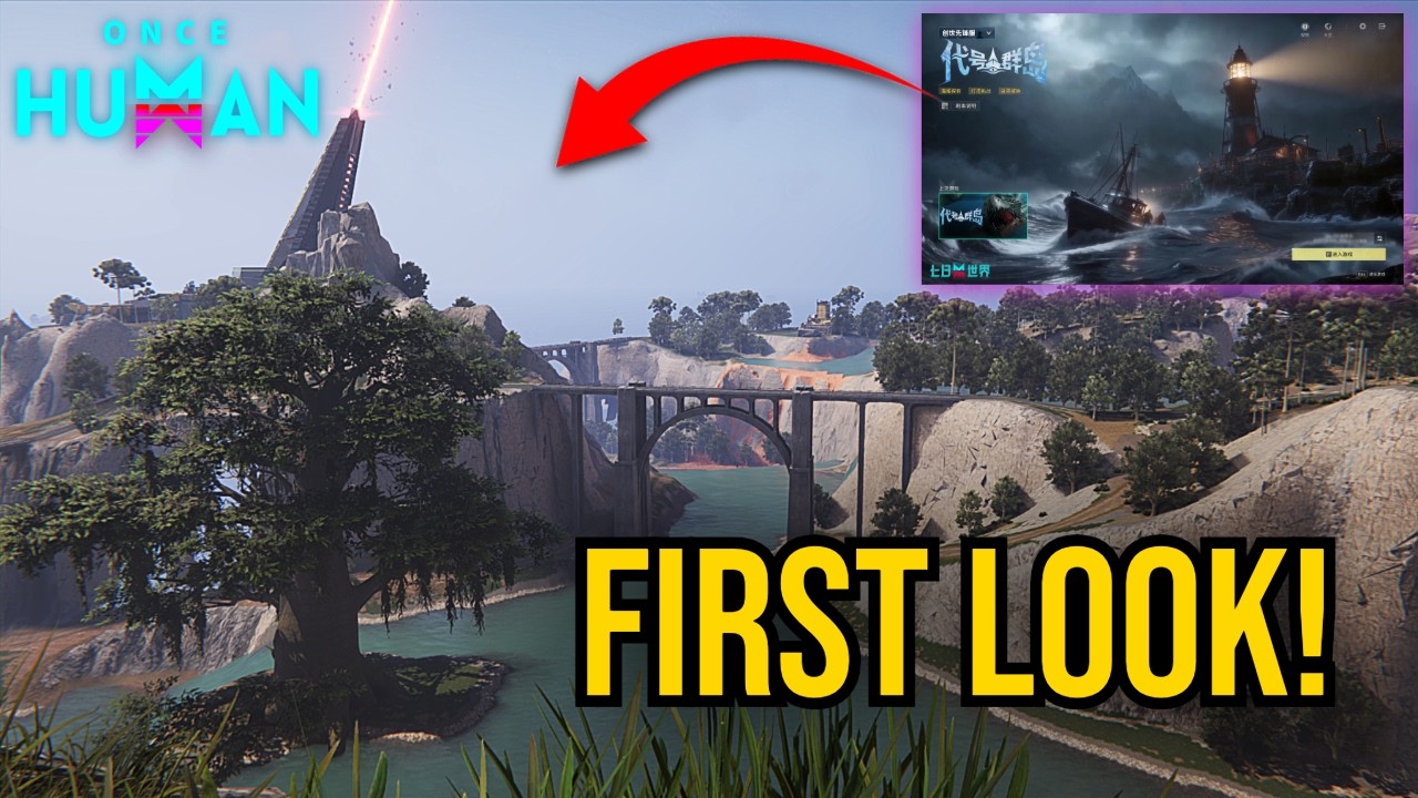 New Map Preview! First Look at the Archipelago Area | Once Human