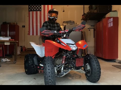 2017 Honda TRX 250x build review