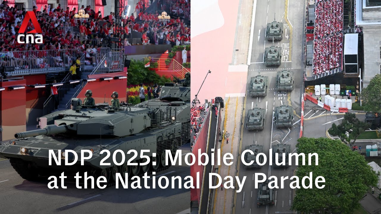 NDP 2025: Mobile Column at Singapore's SG60 National Day Parade