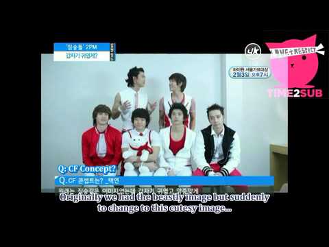 [TIME2SUB] 100129 YTN Star News - 2PM Coca Cola Cut (eng subs)