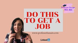 Use Networking to get your next job!