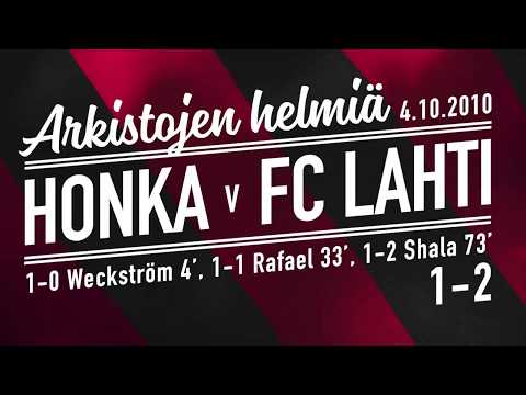 FCLahtiTV: Arkistojen helmiä Honka - FC Lahti 1-2 4.10.2010