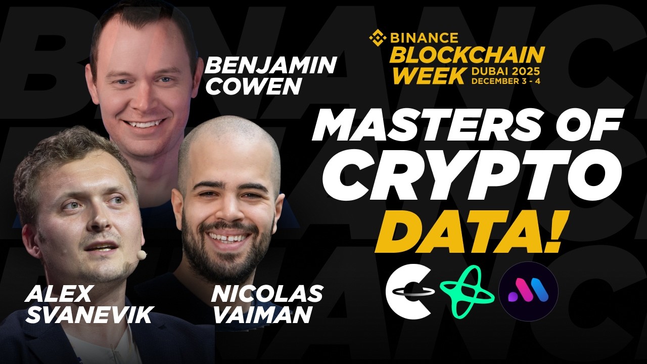 KH                                                                                               How to WIN the Crypto Game with Data | Benjamin Cowen, Alex Svanevik (CEO Nansen), CEO Bubblemaps